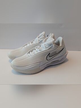 Nike Air Zoom GT Cut 3 Basketball Shoes HV9918-101 Size 8 Turbo White